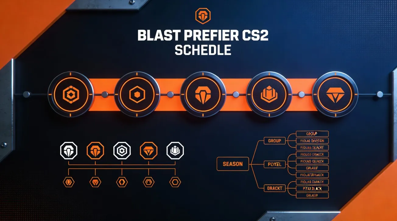 Расписание BLAST Premier по CS2 на 2026–2027 годы: этапы сезона, формат турниров и важные даты для команд и зрителей.