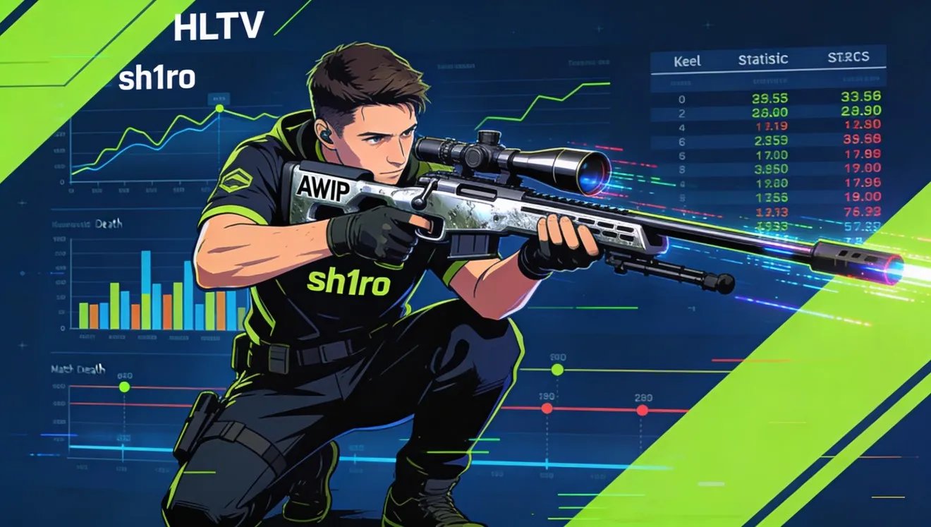 sh1ro — стиль AWP в CS2 и анализ статистики HLTV