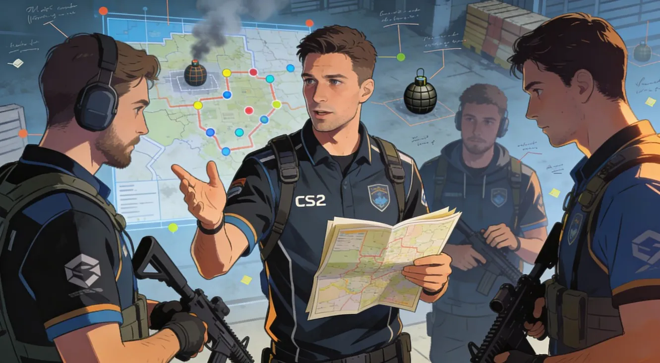 Как команды CS2 адаптируются по ходу матча: тактический анализ