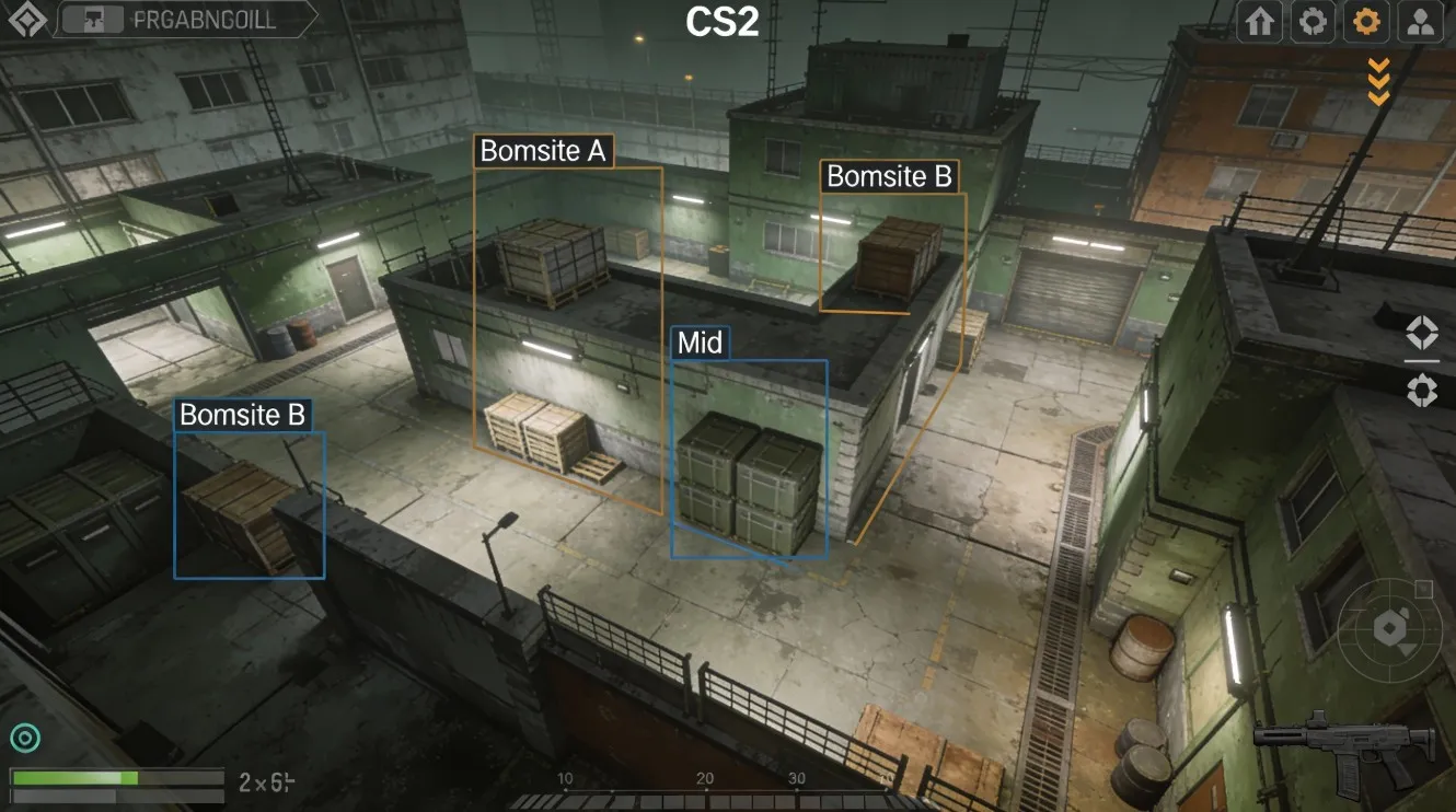 Полный гайд по callouts в CS2. Названия позиций на Mirage, Inferno, Nuke и других картах для удобной коммуникации.