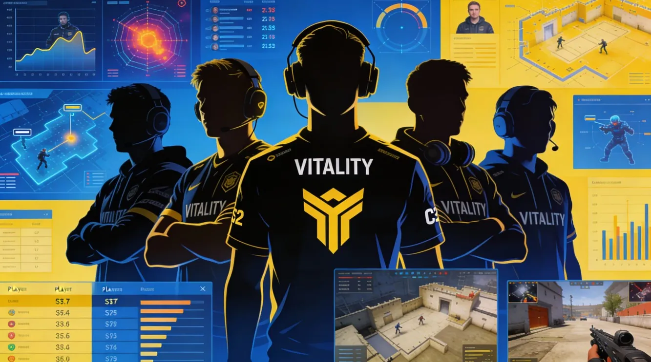 Vitality CS2 — состав команды и анализ игры
