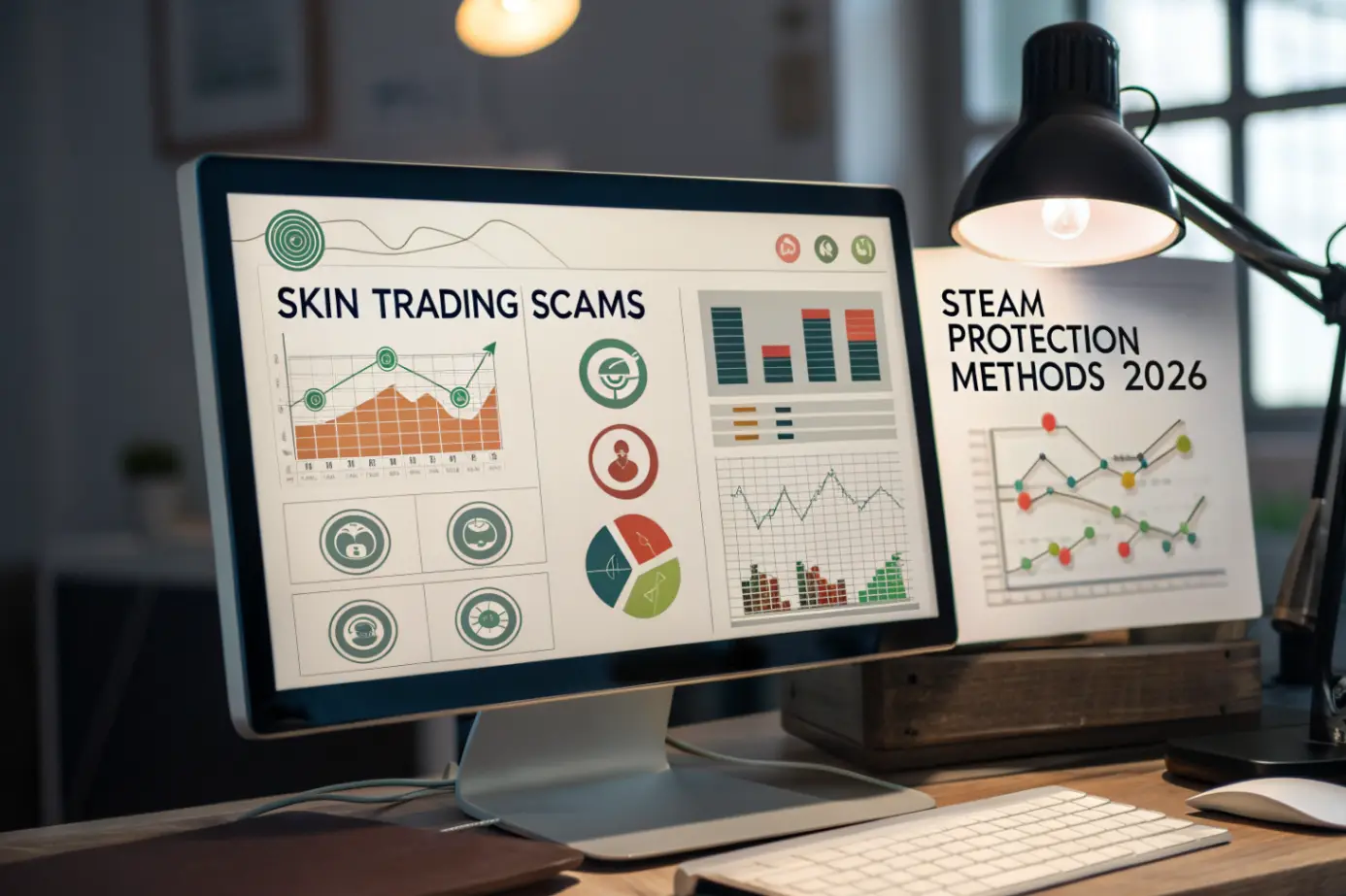 Как безопасно торговать скинами: схемы скама 2026 и защита Steam